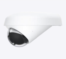 Ubiquiti dome camera, side view